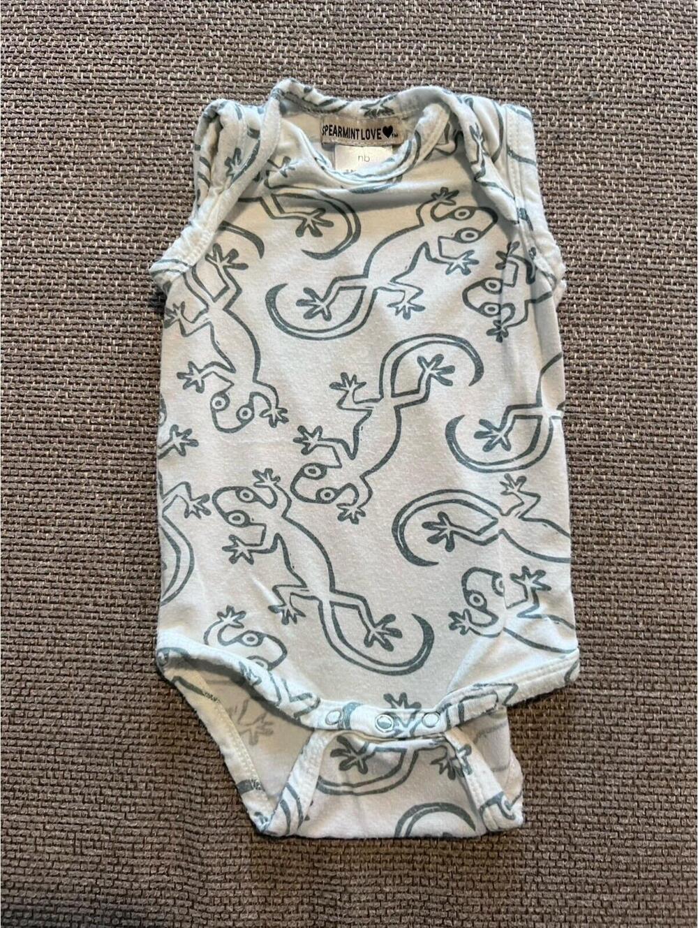 SpearmintLOVE Lizard Onesie